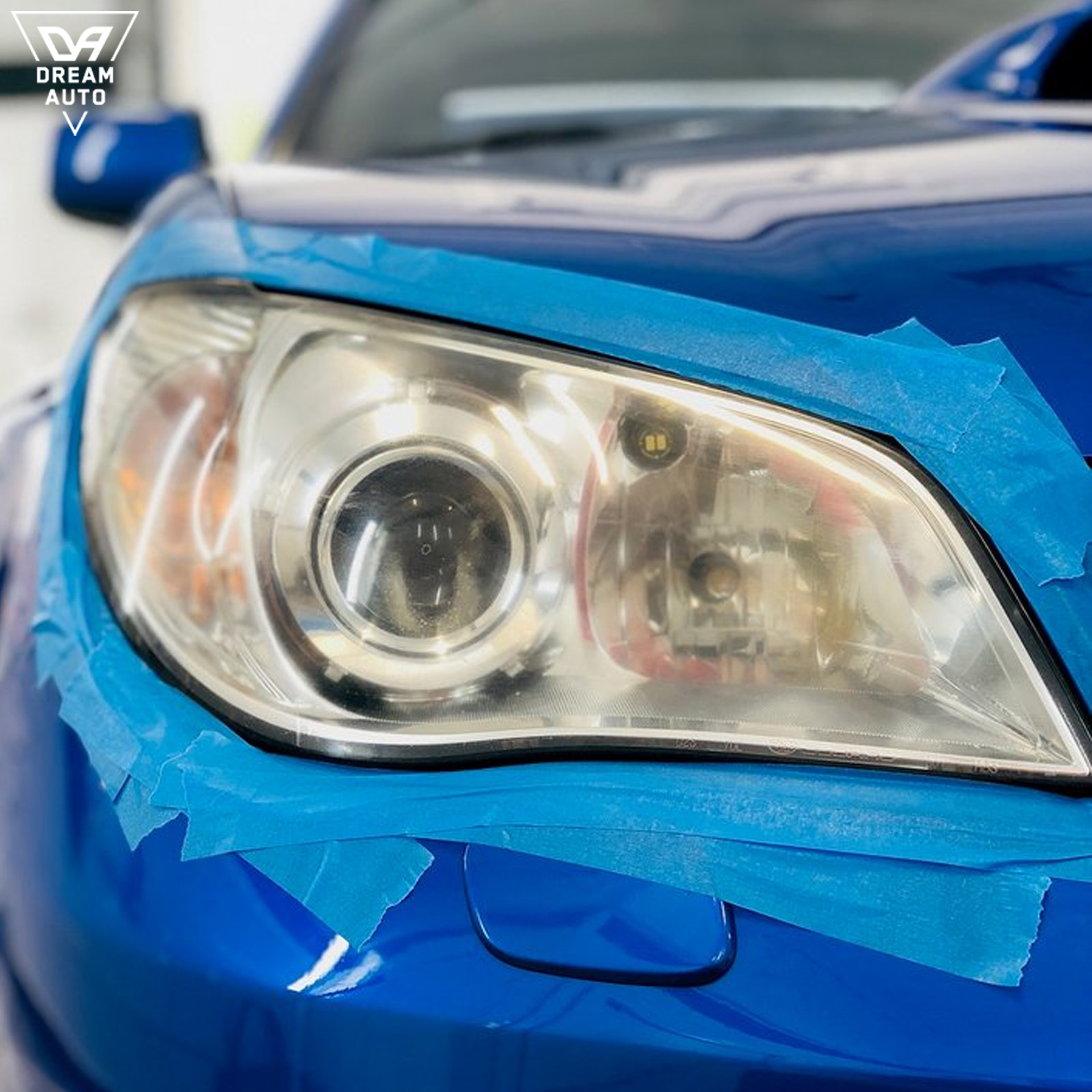 Восстановительная полировка фар для Subaru Impreza WRX
