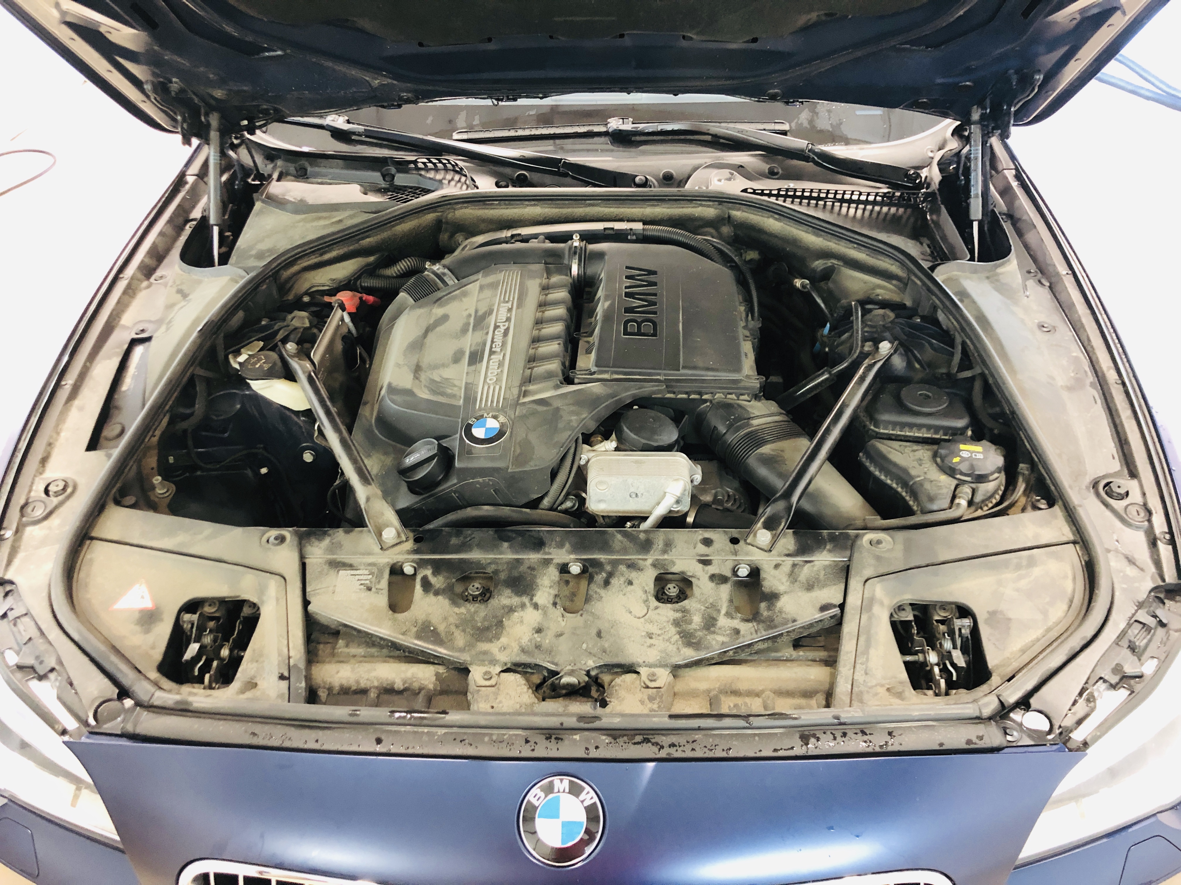 Детейлинг мотора BMW