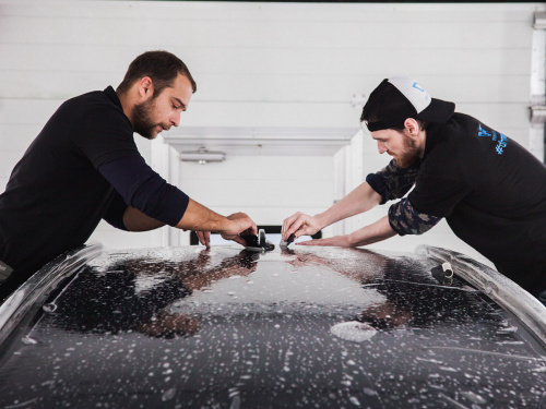 Оклейка пленками