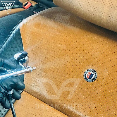 Чистка кожи и керамическое покрытие кожи для BMW 5 e60 Аlpina